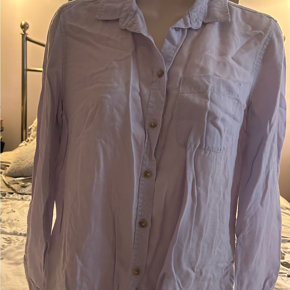 American Eagle Outfitters Lavender Shirt